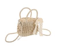 LIFKOME Woven Crossbody Bag for Women Natural Beach Tote with Ample Storage Versatile Handheld and Over-the-shoulder Design for Vacations Parties and Casual Outings