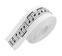 LIFKOME Yards Music Note Ribbon for Present Wrapping Soft Satin Ribbon with Printed Musical Notes for Birthday Christmas Party Decorations and Packaging
