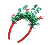 LIFKOME Year Headband with Star Garland Design Festive Hair Bands for Year S Eve Party Supplies and Holiday Celebrations Multipurpose Plastic Headwear for Stage Performances and Photo