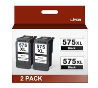 LIFOR PG-575XL Replacement for Canon 575 XL Black Ink Cartridges for Pixma TR4750i TS3550i TS3551i TS3751i TS3752i TR4751i TR4755i TR4756i (2 Black)