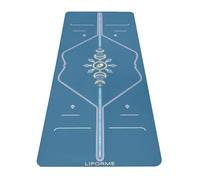 Liforme Printed Yoga Mat - Patented Alignment Design, Ultimate Grip