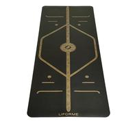 Liforme Printed Yoga Mat - Patented Alignment Design, Ultimate Grip