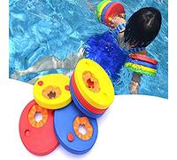 Lifreer 6PCS Swimming Arm Discs, Baby Swimming Float Arm Bands 3-4 Years, Swimming Floats for Kids, Zoggs Float Discs Armbands Swimming Pool Floats Up to 10 Years
