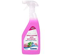 Lift 057549 Envirological Spray Cleaner With Bactericide | Non-perfumed, non-tainting 2-in-1 formula kills bacteria on commercial surfaces, safe for food preparation zones.