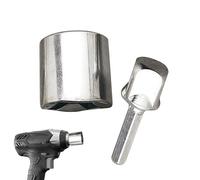 Lift Bit Converter - Metal Rotation Coupler for Equipment Raising | Cordless Awl Attachment with Hex Link Build & Manual Effort Reduction for Truck Support, Mower Storage and Outdoor Towing