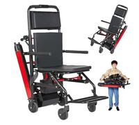 Lift Climber Stair Electric Stair Climbing Wheelchair for Going Up and Down Stairs,For the Elderly Portable Electric Wheelchair Suitable for Disabled Elderly People A