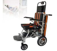 Lift Climber Stair Mobility Assist Electric Wheelchairs Hand Truck Stair Climber Electric Safe Load 165 Kg/373 Lbs for Elderly Disabled Patient Manual Model