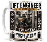 Lift Engineer Raising Standards Every Single Day Gift Mug