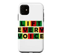 Lift Every Voice Black National Anthem Black Pride History Case for iPhone 11