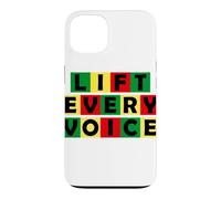 Lift Every Voice Black National Anthem Black Pride History Case for iPhone 13