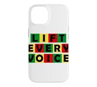 Lift Every Voice Black National Anthem Black Pride History Case for iPhone 14