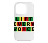 Lift Every Voice Black National Anthem Black Pride History Case for iPhone 14 Pro