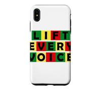 Lift Every Voice Black National Anthem Black Pride History Case for iPhone XS Max