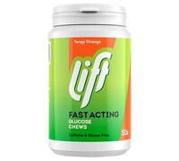 Lift Fast Acting Glucose Chews Orange 50 Pack