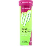 Lift Fast Acting Glucose Chews Tube Raspberry 10 Pack