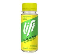 Lift Fast-Acting Glucose Energy Juice Shots, Lemon & Lime, 12 Pack of 60 ml Bottles