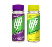 Lift Fast-Acting Glucose Juice Shots, Multi Flavour, 60 ml, 24 Pack