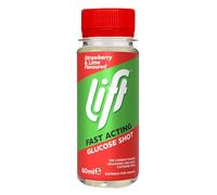Lift Fast-Acting Glucose Energy Juice Shots, Strawberry & Lime, 12 Pack of 60 ml Bottles
