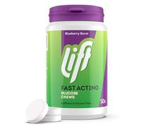 Lift Fast-Acting Glucose Tablets, Blueberry, 50 Count, 6 Pack