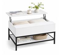 Lift Function Inside Coffee Table Living Room Sofa Storage Space Industrial Look