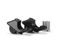 Lift Handle Lever Motorcycle Handlebar Riser Clamp Extend Adapter for BMW R1200R 2015-2019 R1250R 2019-2025 Adjustable Lifting Bracket Extension Bracket(Black 1)