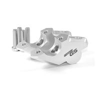 Lift Handle Lever Motorcycle Handlebar Riser for BMW F850GS ADV F900R F900XR Lift Handlebar Riser Clip Extension Height Offset Kit Extension Bracket(Silver 1)