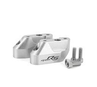 Lift Handle Lever Motorcycle Handlebar Riser for BMW R1200RS 2015-2020 R1250RS 2019-2021 Riser Height Adapters Rise Offset Bracket Extension Bracket(Silver 2)