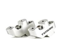 Lift Handle Lever Motorcycle Handlebar Riser for XT660Z Tenere XT 660 Z Lifting Handlebar Riser Clamp Extension Heightening Device Extension Bracket(Silver)