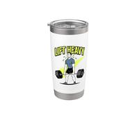 Lift Heavy Lifting Strength Weightlifting Motivation Trainin Stainless Steel Insulated Tumbler