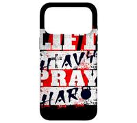 Lift Heavy Pray Hard Christian Fitness Kettlebell Graphiti Case for iPhone 17 Pro Max