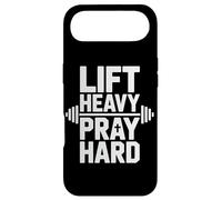 Lift Heavy Pray Hard Christian Gym Fitness Case for iPhone Air