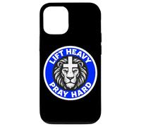 Lift Heavy Pray Hard Gym Workout Religious Christian Faith Case for iPhone 12/12 Pro