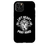 lift heavy pray hard with cross Case for iPhone 11 Pro