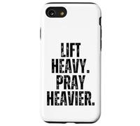 Lift Heavy Pray Heavier Weightlifting Motivation lifting Case for iPhone SE (2020) / 7/8