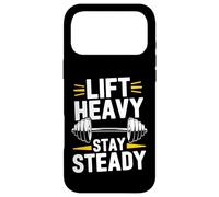 Lift Heavy - Weightlifting Gym Weightlifter Motivation Case for iPhone 17 Pro Max