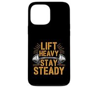 Lift Heavy - Workout Motivation Gym Weightlifter Case for iPhone 13 Pro Max