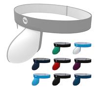 LIFT Jock Strap Mens Pouch Underwear - 1 Pack - Jockstrap for Men Sexy Underwear for Men Athletic Supporter - Mens Lingerie, White W Grey Stitch, Medium