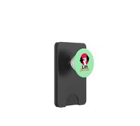 Lift like a girl for the gym women PopSockets PopWallet for MagSafe