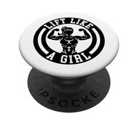 Lift like a girl PopSockets Adhesive PopGrip
