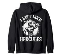 Lift Like Hercules Ancient Greece God Greek Mythology Zip Hoodie