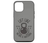 Lift Like No One Is Watching Kettlebell Gym Weight Training Case for iPhone 12/12 Pro
