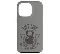 Lift Like No One Is Watching Kettlebell Gym Weight Training Case for iPhone 13 Pro