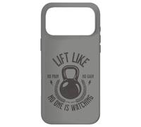 Lift Like No One Is Watching Kettlebell Gym Weight Training Case for iPhone 17 Pro Max