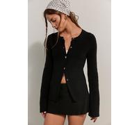 Lift Me Up Cardi at Free People in Black, Size: Small - female