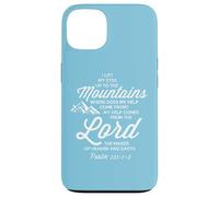 Lift My Eyes Where Does My Help Come From The Lord Psalm 121 Case for iPhone 13