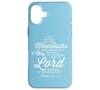 Lift My Eyes Where Does My Help Come From The Lord Psalm 121 Case for iPhone 16 Plus