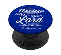 Lift My Eyes Where Does My Help Come From The Lord Psalm 121 PopSockets Adhesive PopGrip