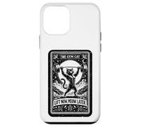 Lift Now Meow Later Funny Gym Tarot Workout Cat Case for iPhone 12 mini