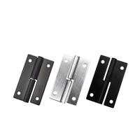Lift Off Hinges Butterfly Shaped Zinc Alloy Flag Shaped Hinge H-Frame Detachable Folding Wooden Door Hinge(White 2PCS)