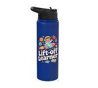 Lift-Off Learner Model Rockets Kids Stainless Steel Insulated Water Bottle